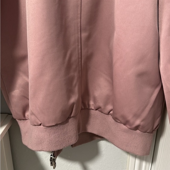 Mens Pink jacket bomber - Picture 10 of 14